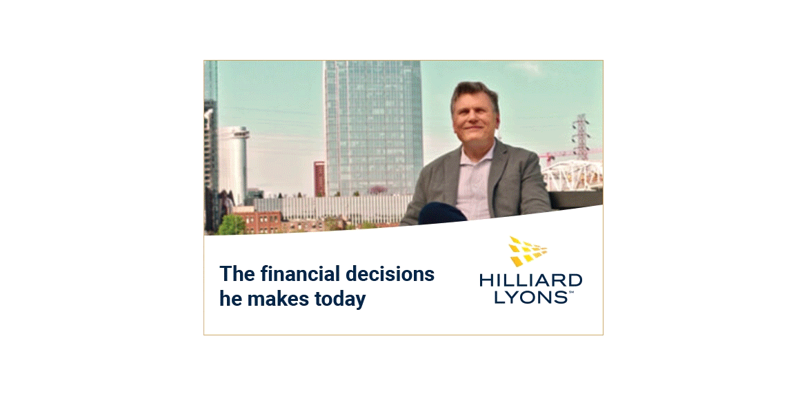 animated digital display ad for Hilliard Lyons wealth management
