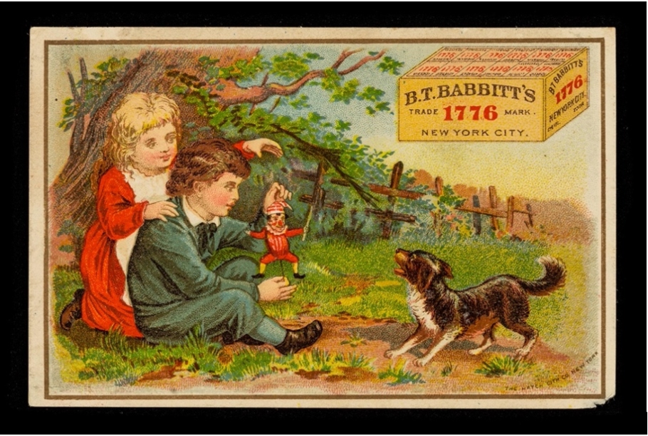 B.T. Babbitt collectable “trademark” circa 1880