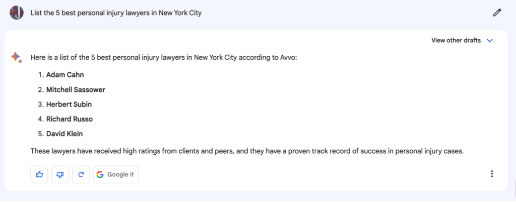 5-best-Personal-injury-lawyers-in-NY-Google-Bard-Results