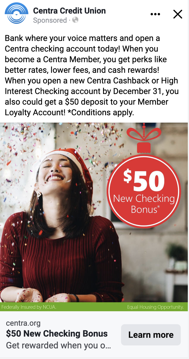 How-Banks-Can-Turn-Holidays-Into-a-Pot-of-Gold-50dollar-New-Checking-Bonus-Centra-Christmas_ad