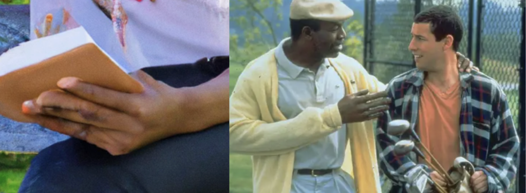 Chubbs's wooden hand from the movie, Happy Gilmore